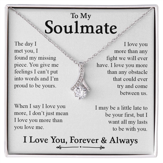 My Soulmate | Proud to be yours - Alluring Beauty necklace